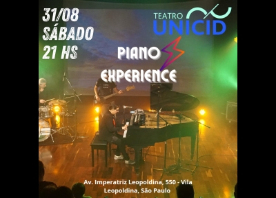 Piano Experience no Teatro Unicid