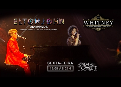 Elton John Diamonds e Whitney - I Will Always Love You