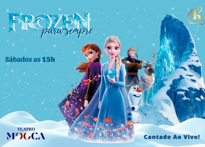 Frozen para Sempre no Teatro Mooca