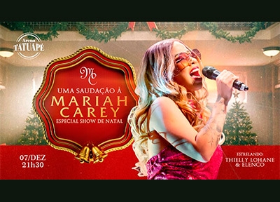 Uma Saudao  Mariah Carey: Especial Show de Natal