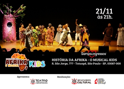 Histria da Afrika - KIDS no Teatro Corinthians