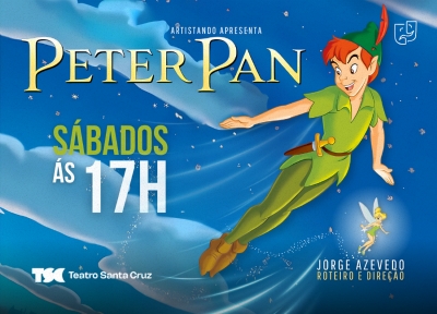 Peter Pan no Teatro Santa Cruz