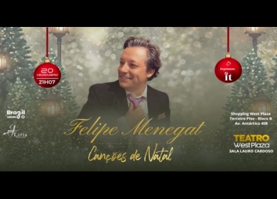 Felipe Menegat - Canes de Natal no Teatro West Plaza