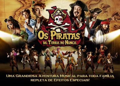 Os Piratas da Terra do Nunca